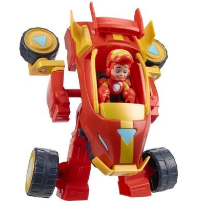 Iron Man Mecha-pantser en 2-in-1-voertuig, Marvel Iron Man en zijn geweldige vrienden, vanaf 3 jaar