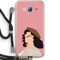 Confidence: Samsung Galaxy J3 (2016) Transparant Hoesje met koord