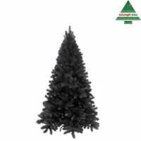 Kunstkerstboom Tuscan 185 cm Hoog Zwart Triumph Tree