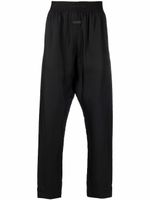 Fear Of God pantalon sarouel à taille à logo - Noir
