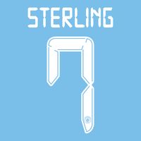 Sterling 7 (Officiële Manchester City Cup Bedrukking 2021-2022)