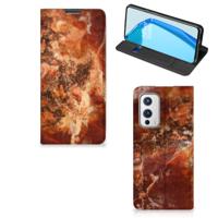 OnePlus 9 | Standcase | Marmer Bruin