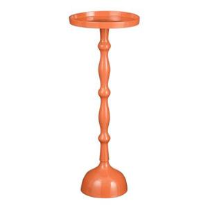 Mica Decorations Duco Bijzettafel - H66 x Ø25 cm - Oranje