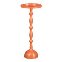 Mica Decorations Duco Bijzettafel - H66 x Ø25 cm - Oranje