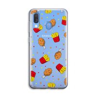 Chicken 'n Fries: Samsung Galaxy A40 Transparant Hoesje