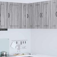 Keukenkast Kalmar Grijs Sonoma 57 x 57 x 80 cm Bewerkt hout