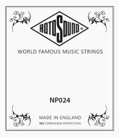 Rotosound NP024 .024 snaar voor elektrische/akoestische gitaar