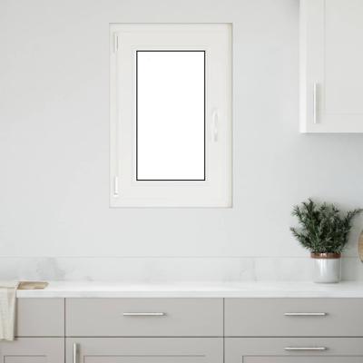 Kelderraam "RISOR" 50x75 cm draai-kiep DIN links antraciet