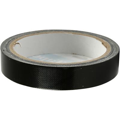 Creativ Company Canvas tape, b: 19 mm, zwart, 25 m/ 1 rol