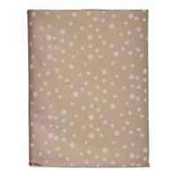 Tafelkleed Jacquard Schoonheidsvlekjes Beige (140 x 180 cm)