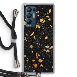 Terrazzo N°7: Oppo Find X3 Neo Transparant Hoesje met koord