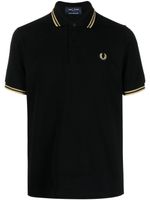 Fred Perry polo à logo brodé - Noir