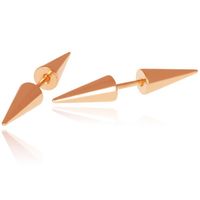 Titanium Stud oorbellen Spikes Rose - thumbnail