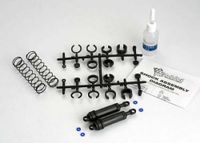 Traxxas - Ultra Shocks (black) (xx-long) (complete w/ spring pre-load spacers & springs) (rear) (2) (TRX-3762)