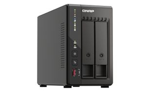 QNAP TS-253E NAS Tower Ethernet LAN Zwart J6412