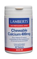 Calcium 400mg kauwtabletten + Vit. D en Fos 60 Kauwtabletten
