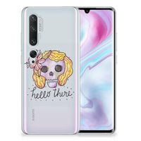 Silicone Back Case Xiaomi Mi Note 10 Pro Boho Skull