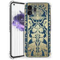 Nothing Phone (2) Case Beige Flowers