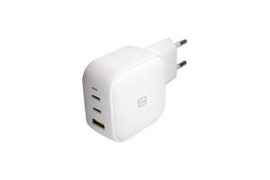 Tucano 3-port GaN wall charger (65W)