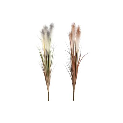 Decoratieve plant Home ESPRIT PVC Polyethyleen 15 x 15 x 106 cm (2 Stuks)