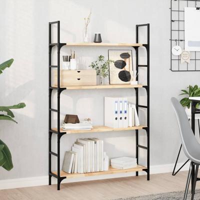 Wandschappen 3 st zwevend 80x20x2 cm onbehandeld acaciahout