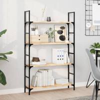 Wandschappen 3 st zwevend 80x20x2 cm onbehandeld acaciahout