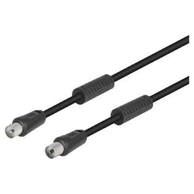 Antennekabel TM Electron Zwart 2,5 m