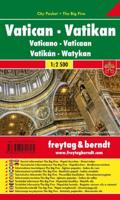 Stadsplattegrond Vaticaanstad - Vatican - Vatikan | Freytag & Berndt