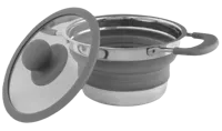 Eurotrail Opvouwbare Pan + Deksel 3,5L