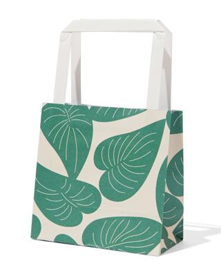 HEMA Cadeautasjes papier 13x13x7 bladeren - 6 stuks