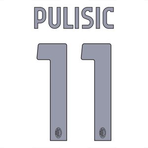 Pulisic 11 (Officiële AC Milan Away Bedrukking 2023-2024)