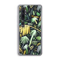 Tropical Palms Dark: Xiaomi Mi Note 10 Pro Transparant Hoesje