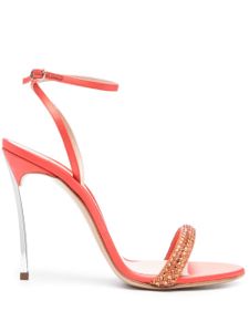 Casadei sandales Blade 105 mm à ornements - Rose