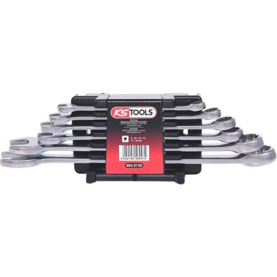 KS Tools 964.0130 964.0130 Ring-steeksleutelset Sleutelbreedte (metrisch) 8 - 53 mm