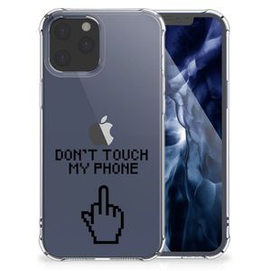 iPhone 12 Pro Max Anti Shock Case Finger Don't Touch My Phone