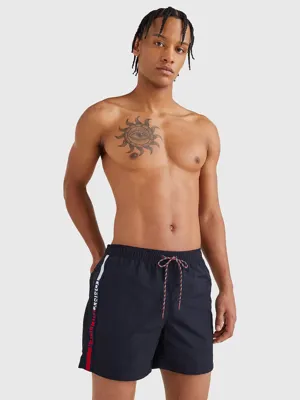 Tommy Hilfiger - Swimshort - Medium - Logotape - DW5, Maat:S
