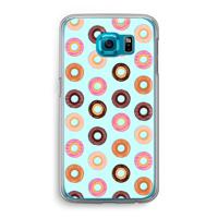 Donuts: Samsung Galaxy S6 Transparant Hoesje