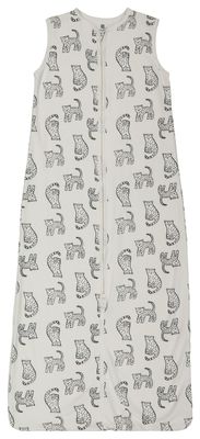 HEMA Babyslaapzak Mouwloos Katten Zwart/wit (zwart/wit)