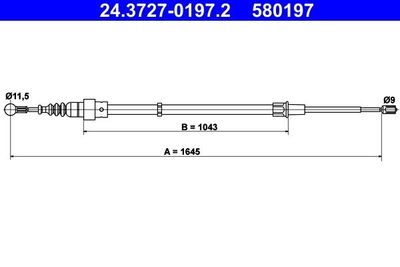 Handremkabel 24372701972