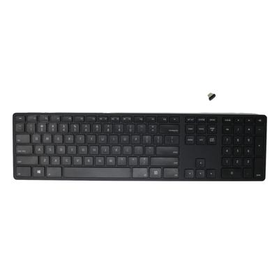 Draadloos USB-C Aluminium Toetsenbord PC Duits QWERTZ Zwart