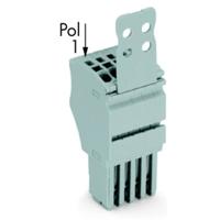 WAGO 2020-106/133-000 Connector, female Grijs 25 stuk(s) - thumbnail