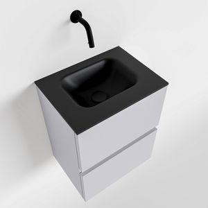 Toiletmeubel Mondiaz Ada | 40 cm | Meubelkleur Cale | Lex wastafel Urban Midden | Zonder kraangat