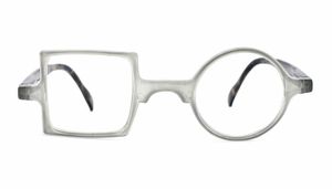 Leesbril Leesbril Readloop Patchwork-Grijs/Zwart-+2.50 | Sterkte: +2.50 | Kleur: Grijs