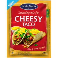 Santa Maria Cheesy Taco Kruidenmix 28 g bij Jumbo
