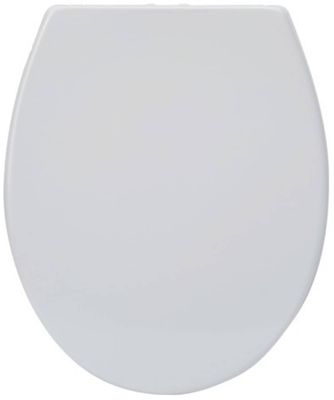 Saqu Clear toiletbril met softclose en quickrelease 37,2x44,6x5,2cm mat wit