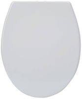 Saqu Clear toiletbril met softclose en quick release 37,2x44,6x5,2cm Mat wit