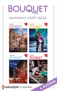 Bouquet e-bundel nummers 4441 - 4444 - Clare Connelly, Dani Collins, Millie Adams, Lela May Wight - ebook