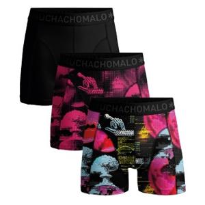 Muchachomalo 3 stuks Cotton Stretch Binary Boxer * Actie *