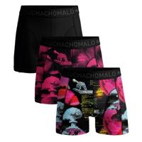 Muchachomalo 3 stuks Cotton Stretch Binary Boxer * Actie * Muchachomalo 3 stuks Cotton Stretch Binary Boxer * Actie *