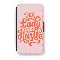 Hustle Lady: iPhone XS Flip Hoesje